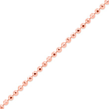 Load image into Gallery viewer, 1.2mm diamond cut bead necklace - Mour & Co.