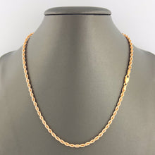Load image into Gallery viewer, 3MM 14k Gold Rope Chain - Mour & Co.