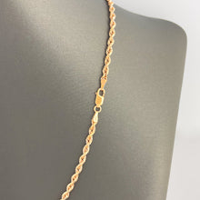 Load image into Gallery viewer, 3MM 14k Gold Rope Chain - Mour & Co.