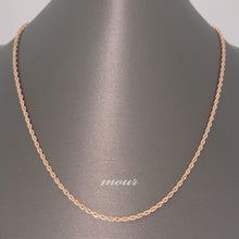 Load and play video in Gallery viewer, 2.5MM - 14k Gold Rope Chain