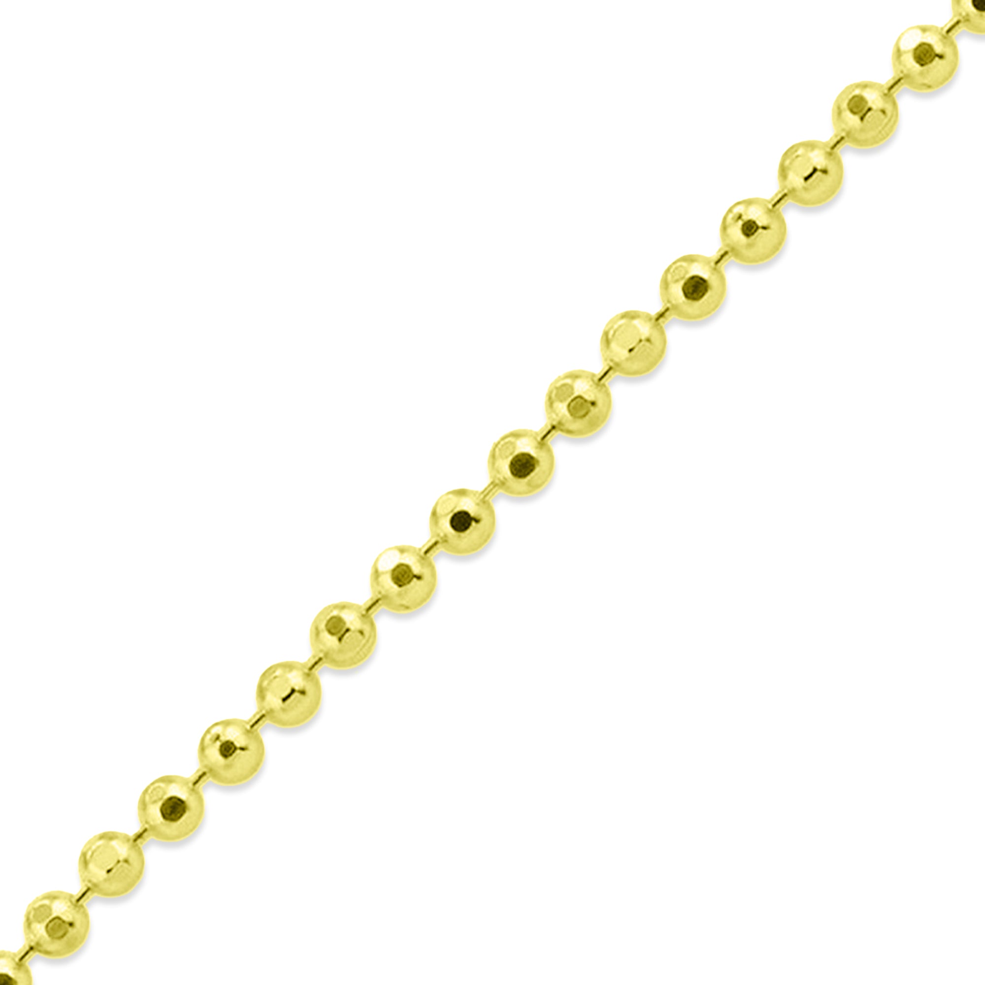 Gold Ball Chain (1.5mm) - If & Co. 14K Yellow Gold / 16 inch