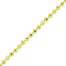 Load image into Gallery viewer, 1.5mm diamond cut bead necklace - Mour & Co.