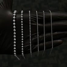 Load image into Gallery viewer,  1.2mm 14k gold bead chain - Mour & Co.