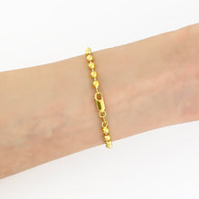 Load image into Gallery viewer, 4mm 14k gold bead bracelet - Mour & Co.