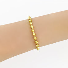 Load image into Gallery viewer, 4mm 14k gold bead bracelet - Mour & Co.