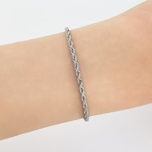 Load image into Gallery viewer, 2.5MM Rope Bracelet (Diamond Cut) - Mour & Co.