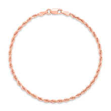 Load image into Gallery viewer, 2MM Rope Bracelet (Diamond Cut) - Mour & Co.