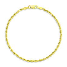 Load image into Gallery viewer, 2MM Rope Bracelet (Diamond Cut) - Mour & Co.