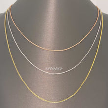 Load and play video in Gallery viewer, 1.1MM - Diamond Cut Franco Chain 14k Solid Gold