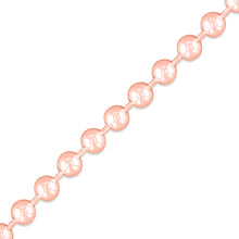 Load image into Gallery viewer, 3mm 14k gold bead chain - Mour & Co.
