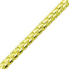 Load image into Gallery viewer, 3MM Diamond Cut Franco Chain 14k Solid Gold - Mour & Co.