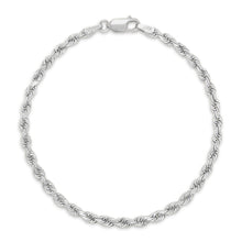 Load image into Gallery viewer, 3MM Rope Bracelet (Diamond Cut) - Mour & Co.