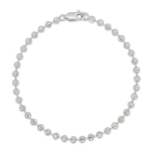 Load image into Gallery viewer, 3mm 14k Gold Moon Cut Bead Bracelet - Mour & Co.