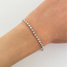 Load image into Gallery viewer, 3mm 14k Gold Moon Cut Bead Bracelet - Mour & Co.