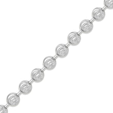 Load image into Gallery viewer, 3mm 14k Gold Moon Cut Bead Chain - Mour & Co.