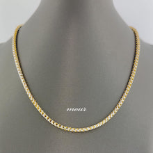Load and play video in Gallery viewer, 3MM Two-Tone Franco Chain (Prism Cut)