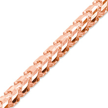 Load image into Gallery viewer, 4MM Diamond Cut Franco Chain 14k Solid Gold - Mour & Co.