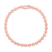 Load image into Gallery viewer, 4mm 14k gold bead bracelet - Mour & Co.
