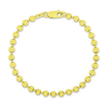 Load image into Gallery viewer, 4mm 14k gold bead bracelet - Mour & Co.
