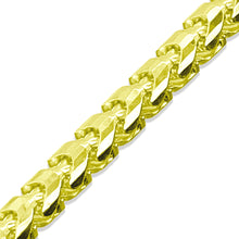 Load image into Gallery viewer, 5MM Diamond Cut Franco Chain 14k Solid Gold - Mour & Co.