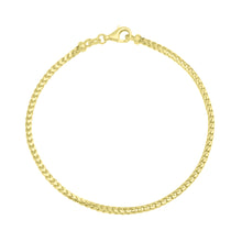 Load image into Gallery viewer, 2.3mm Plain Franco Bracelet in 14k Yellow Gold - Reserved for Jaime
