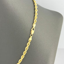 Load image into Gallery viewer, 4MM Rope Chain (Diamond Cut)
