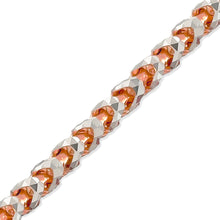 Load image into Gallery viewer, 4MM Two-Tone Franco Chain (Prism Cut)
