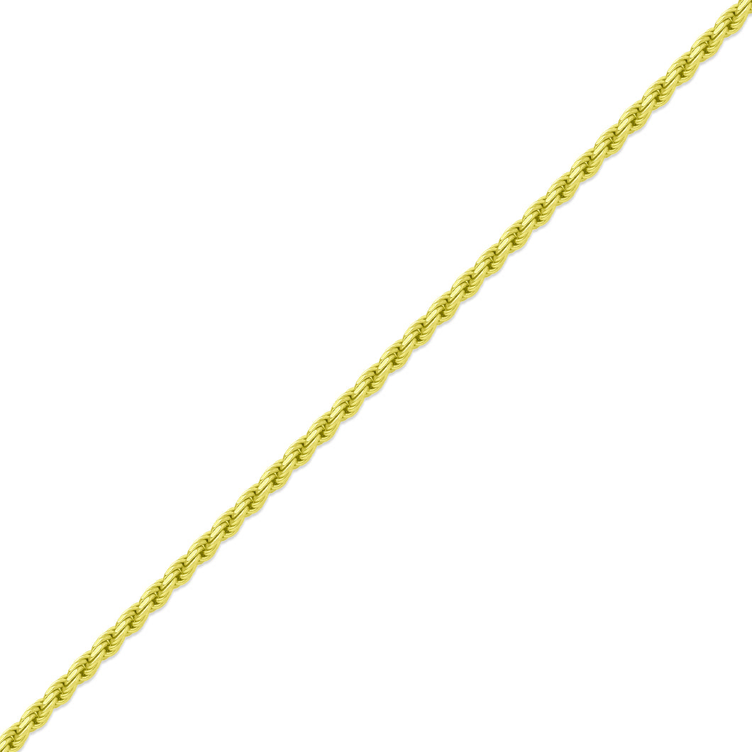1MM Rope Chain (Diamond Cut)