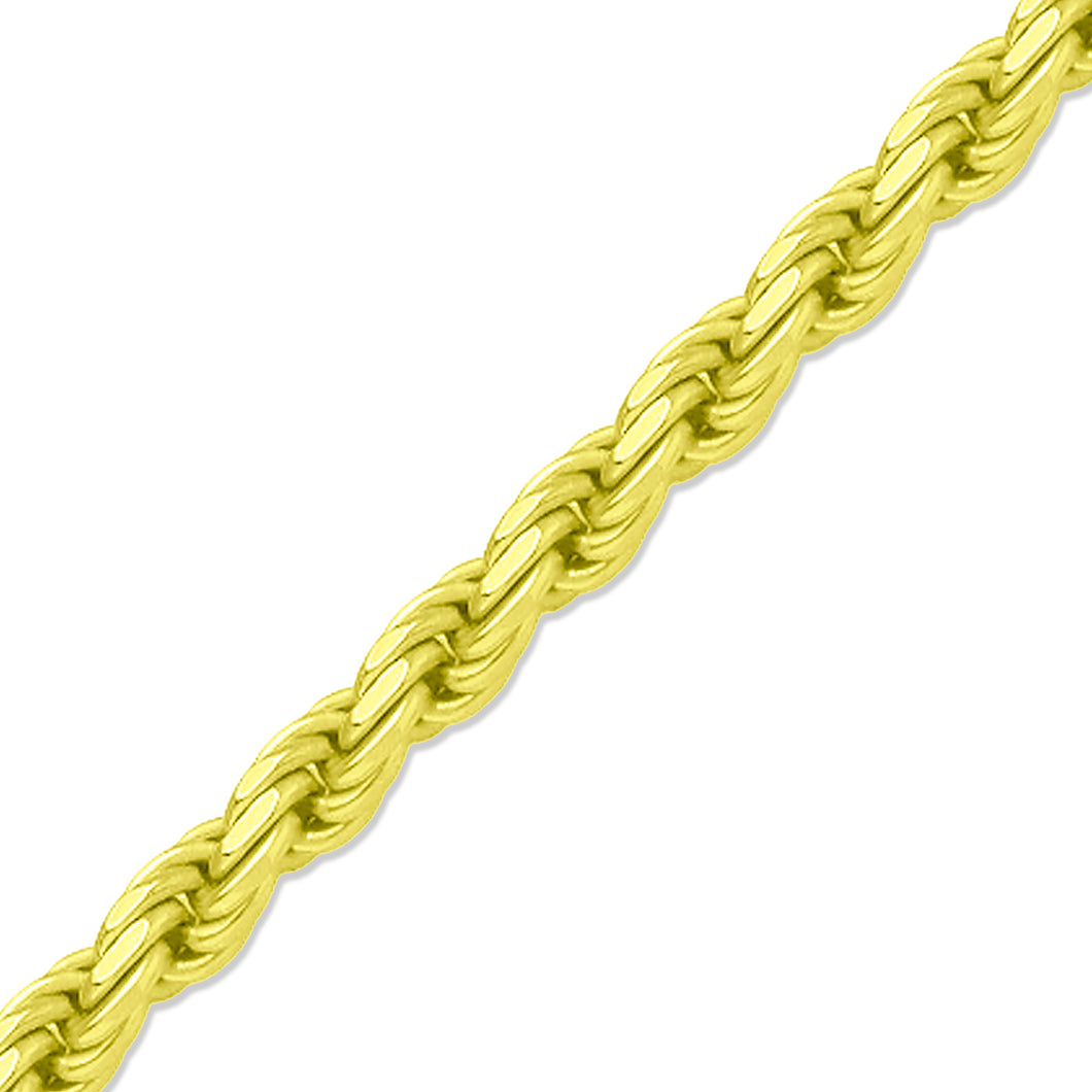 3MM Rope Chain (Diamond Cut)