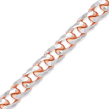 Load image into Gallery viewer, 4MM Two-Tone Franco Chain (Prism Cut)
