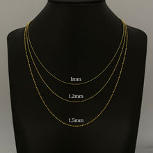 Load image into Gallery viewer, 1.5MM Ball Chain (Diamond Cut)
